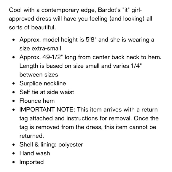 Bardot Mirela Wrap Dress - Picture 10 of 10